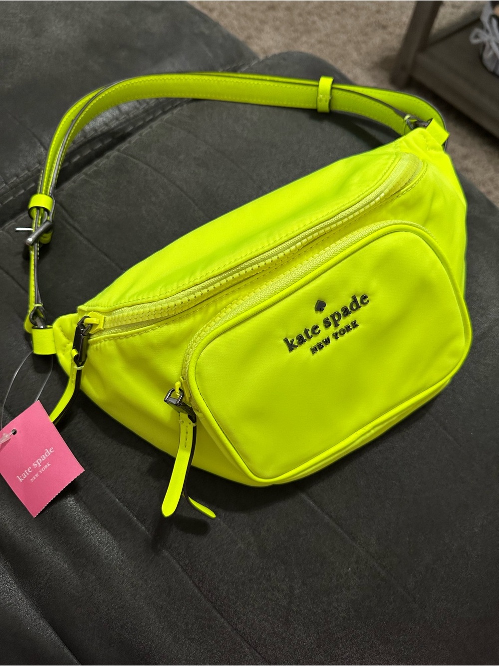 kate spade Neon Yellow Crossbody Bag